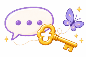 bulle et papillon